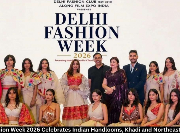 Delhi Fashion Week 2026 highlights indigenous handlooms and Khadi apparel
